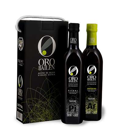 Oro Bailen.Estuche 2 botellas 750 ml.